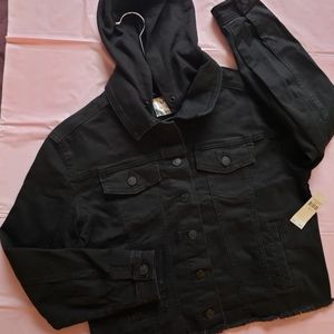 Youth Denim Hooded Jacket